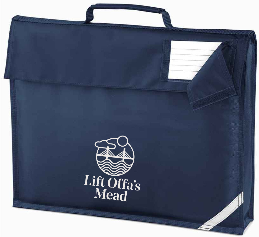 LIFT OFFA'S MEAD NAVY BOOKBAG