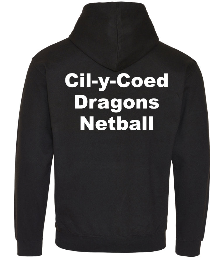 Cil y Coed Dragons Netball Hoody Adults