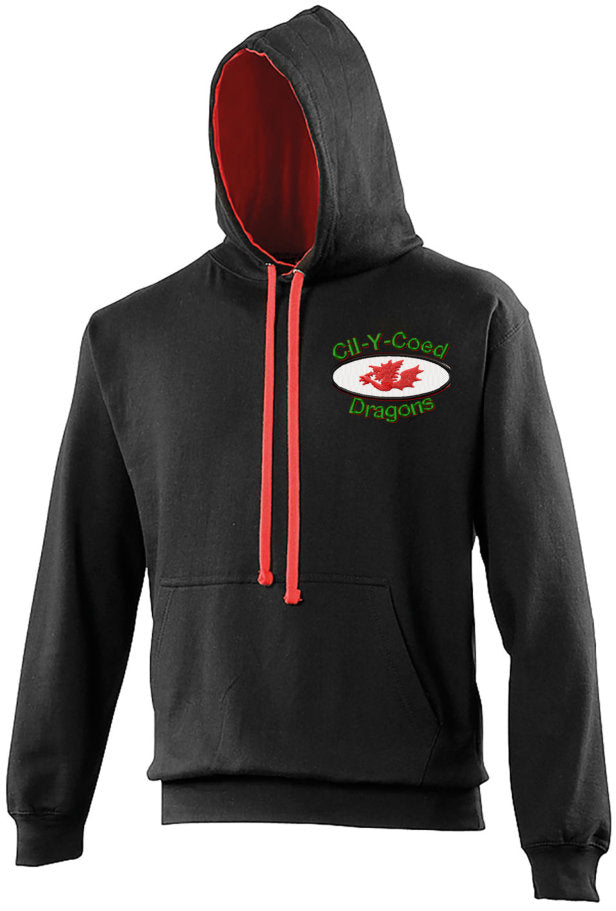 Cil y Coed Dragons Netball Hoody Adults