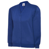 Cardigan in Royal Blue with School Badge