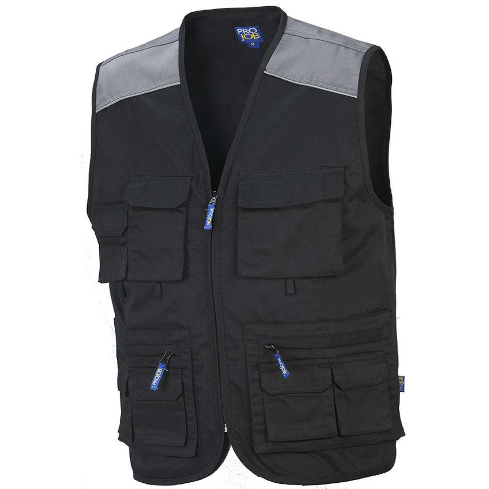 Projob 642804 FISHERMAN VEST CONTRAST