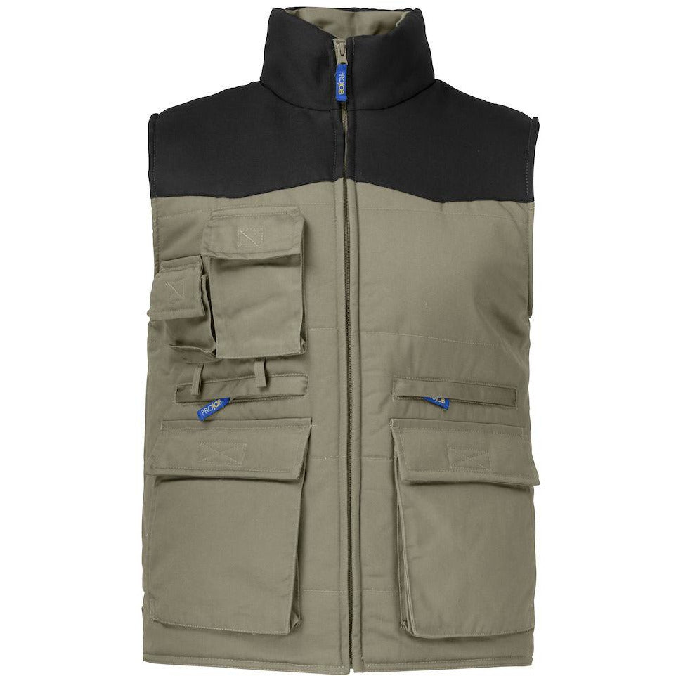 Projob 642806 PADDED VEST CONTRAST