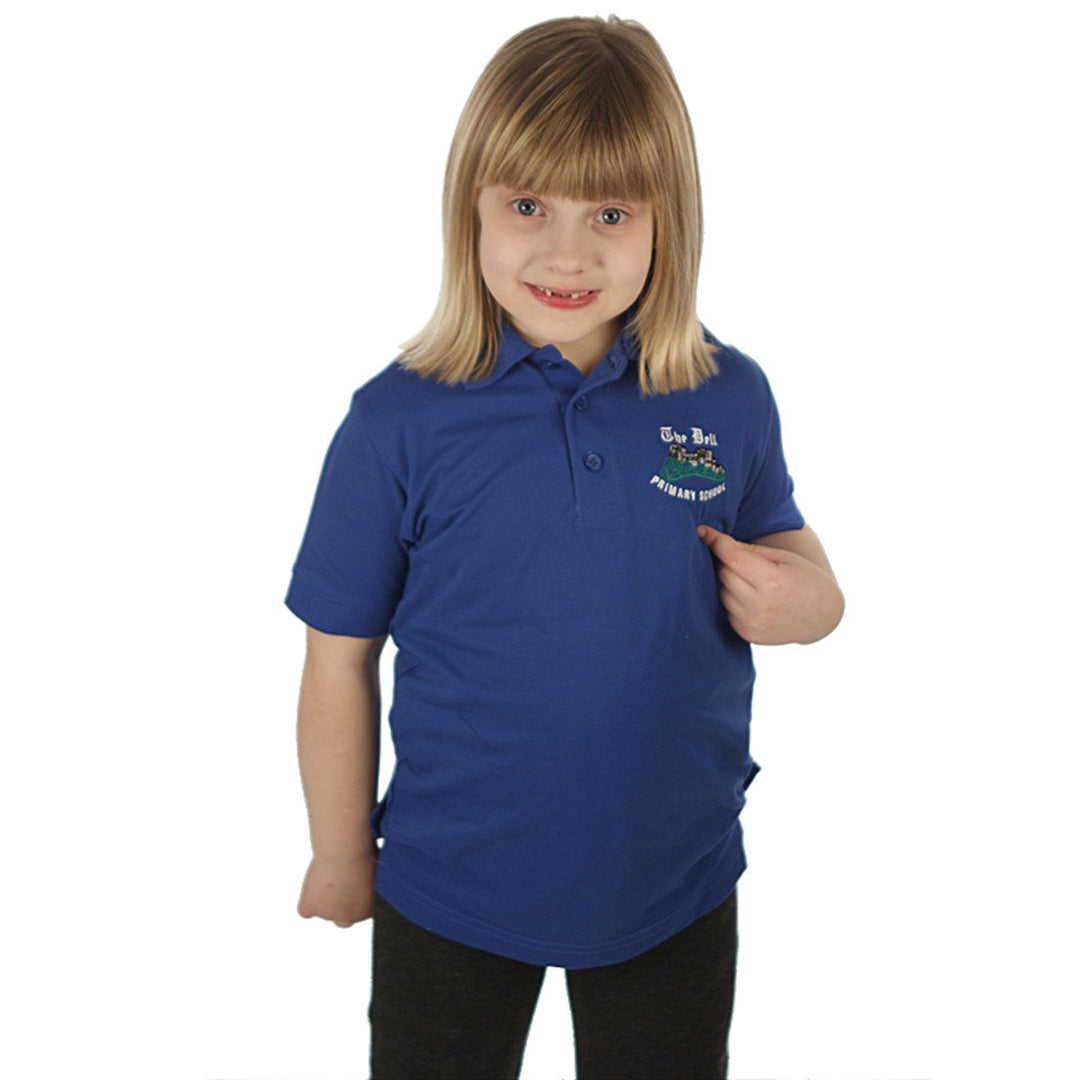 The Dell School Polo Shirt with Logo