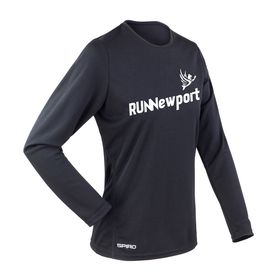 RUNNewport - Ladie's quick-dry long sleeve running t-shirt