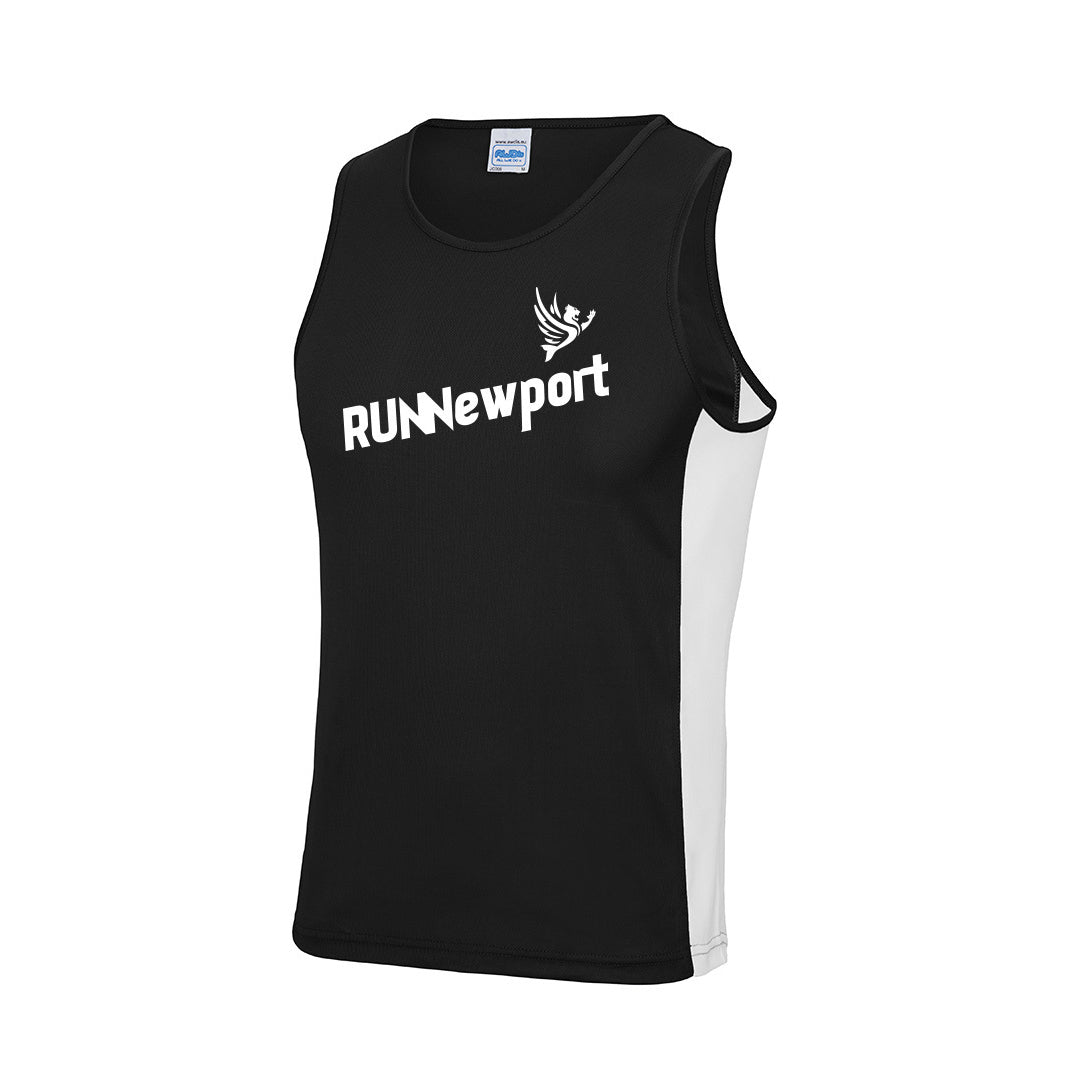 RUNNewport - Men's contrast vest