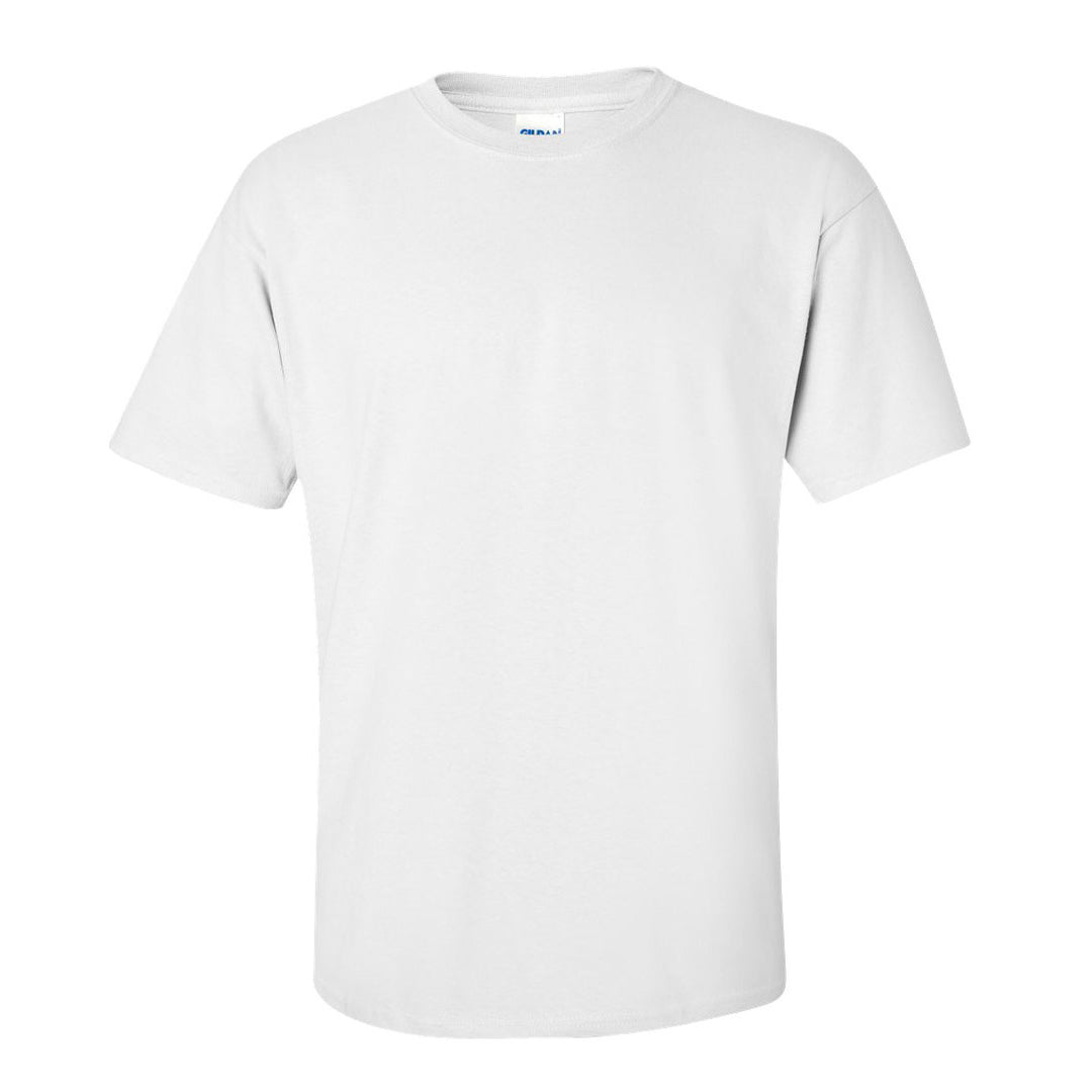 P.E T-Shirt in White, Pre-Shrunk 100% Cotton