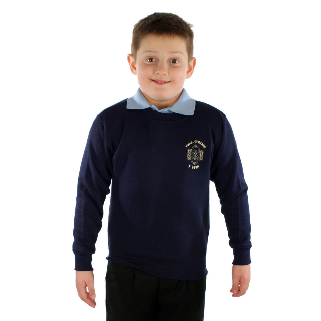 Ysgol Y Ffin School Sweatshirt with Logo